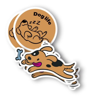 Laminert vinylklistremerker  