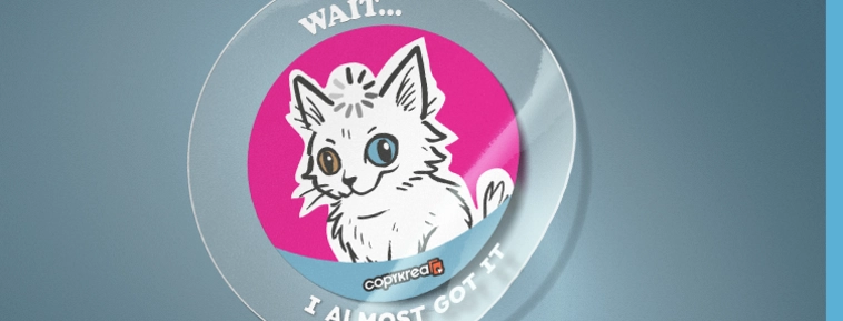 Gjennomsiktige klistremerker  