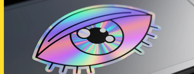 Holografiske klistremerker  