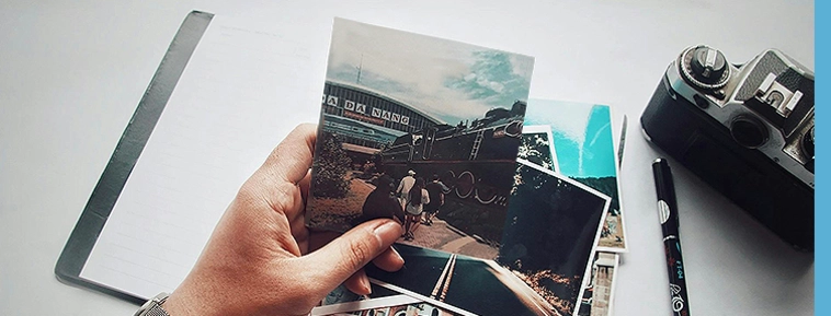 Kvadratisk foto­utskrift