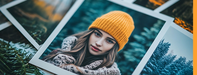 Kvadratisk foto­utskrift