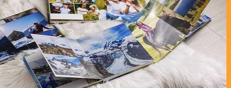 Fotoalbum med Myk Innbinding