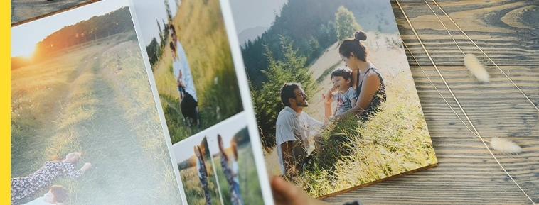 Fotoalbum med Myk Innbinding